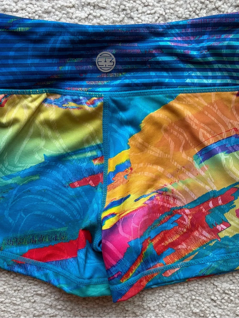 Women’s Multi Color Booty Shorts